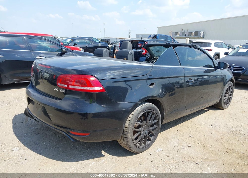 2012 VOLKSWAGEN EOS KOMFORT VIN: WVWBW7AH3CV010548