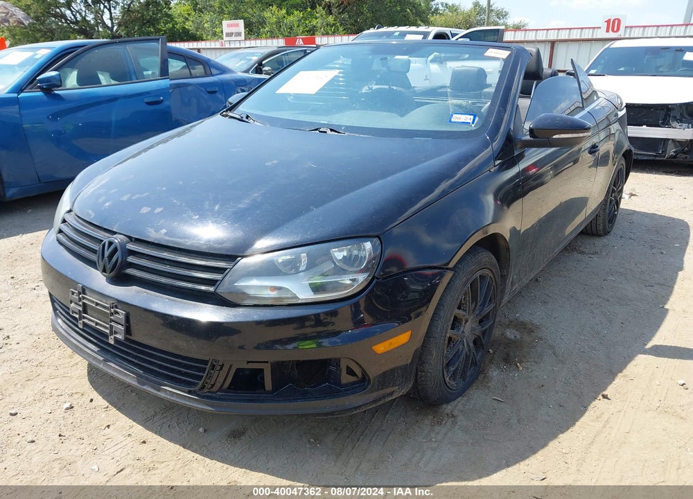 2012 VOLKSWAGEN EOS KOMFORT VIN: WVWBW7AH3CV010548