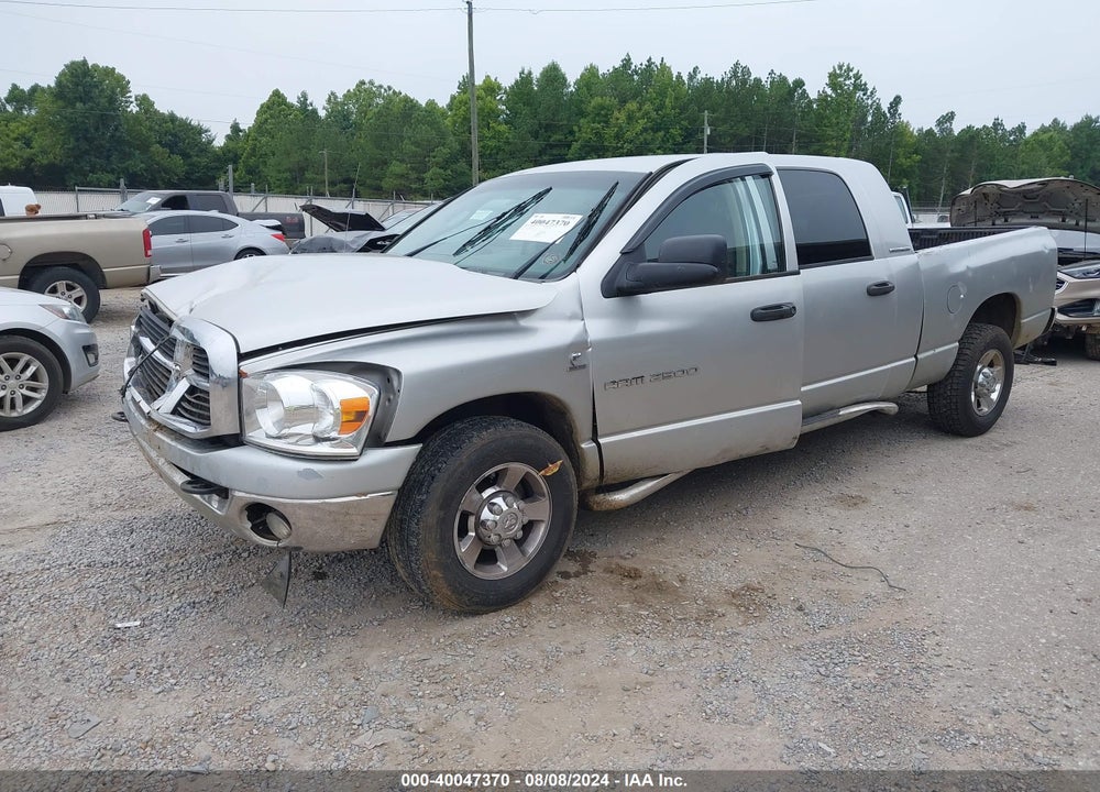 2006 DODGE RAM 2500 SLT VIN: 3D7KR29C06G139675