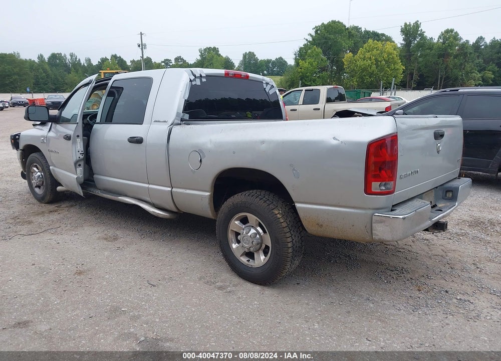 2006 DODGE RAM 2500 SLT VIN: 3D7KR29C06G139675