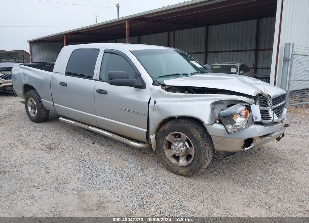 2006 DODGE RAM 2500 SLT VIN: 3D7KR29C06G139675