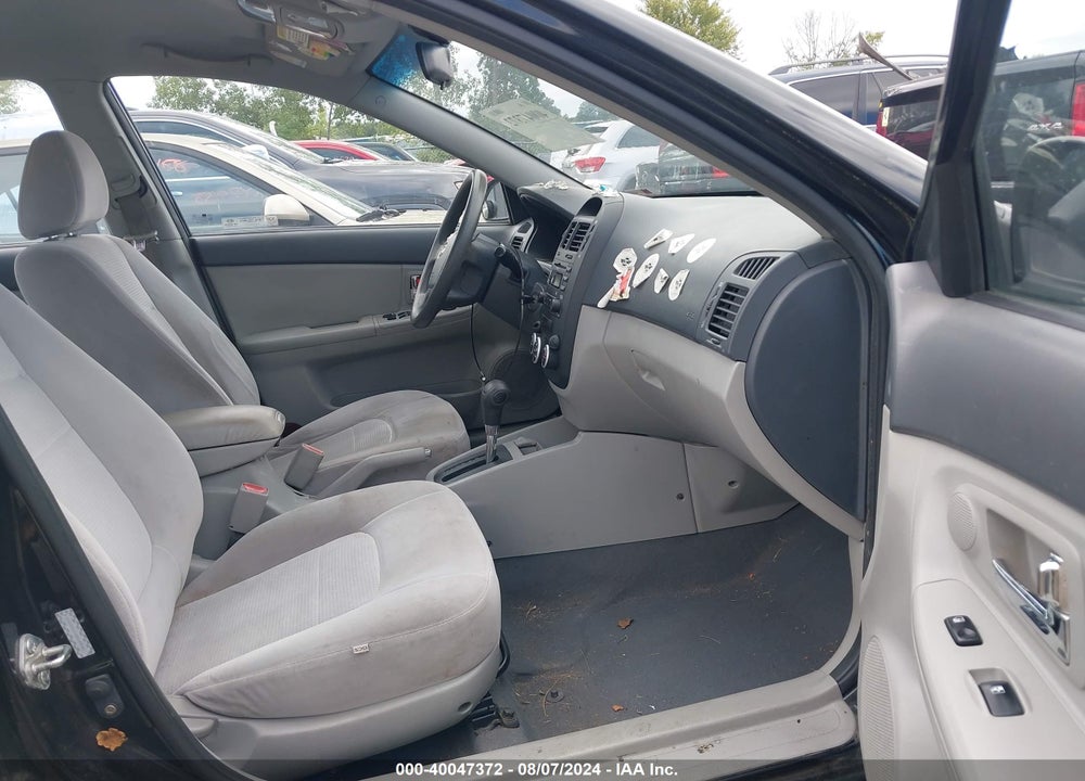 2008 KIA SPECTRA EX VIN: KNAFE121885544099