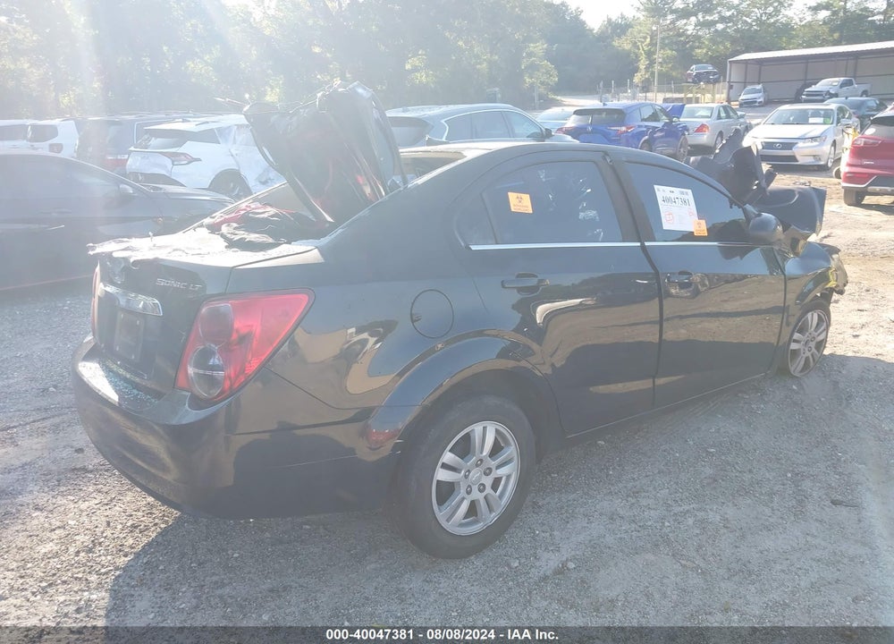 2013 CHEVROLET SONIC LT AUTO VIN: 1G1JC5SH6D4248479