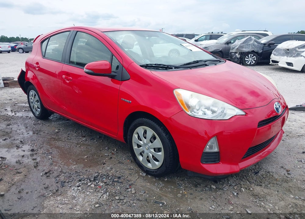 2013 TOYOTA PRIUS C TWO VIN: JTDKDTB38D1541996