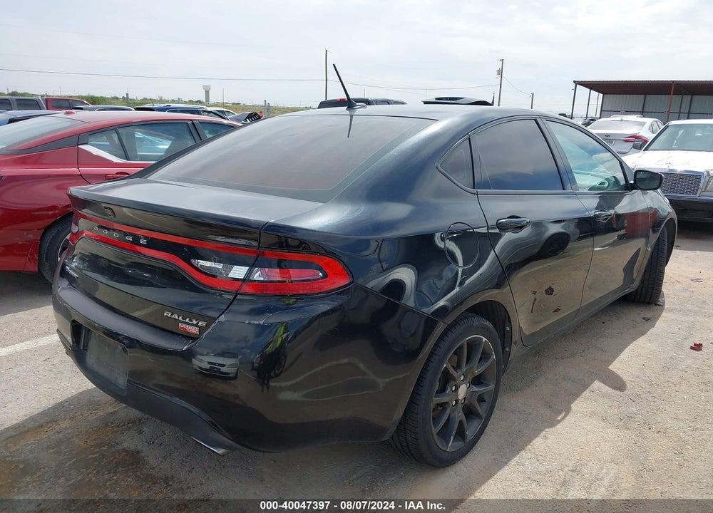 2013 DODGE DART RALLYE VIN: 1C3CDFBH8DD257806