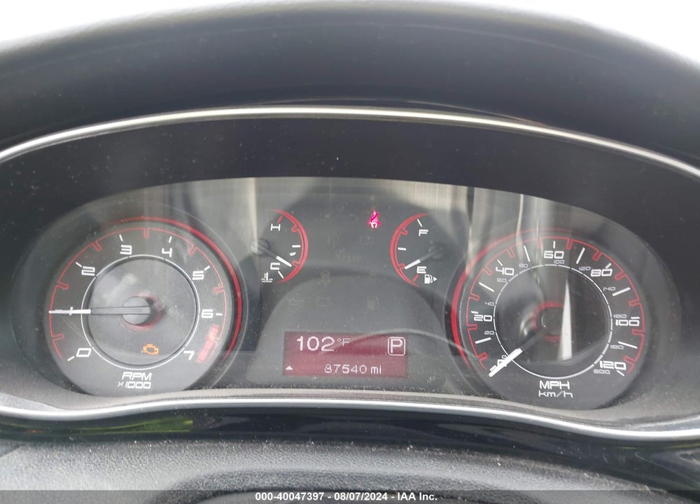 2013 DODGE DART RALLYE VIN: 1C3CDFBH8DD257806