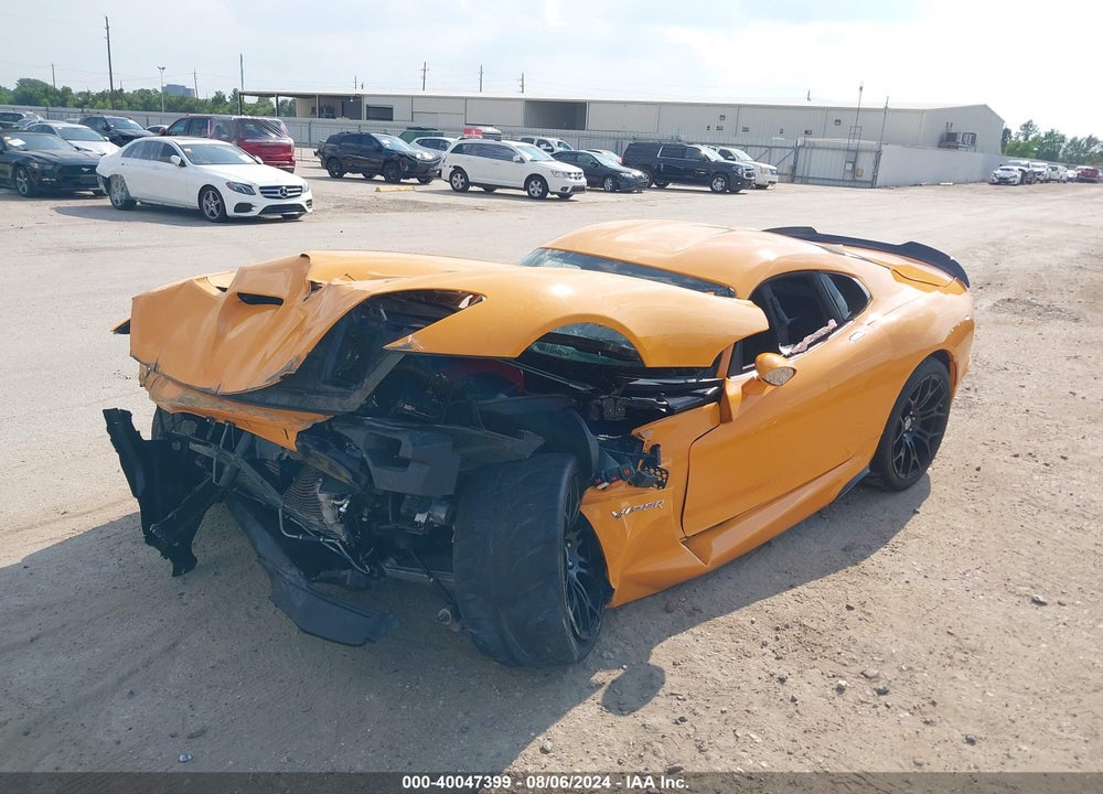 2015 DODGE VIPER SRT- VIN: 1C3ADEAZ1FV510344