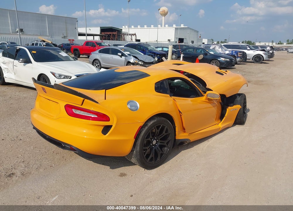 2015 DODGE VIPER SRT- VIN: 1C3ADEAZ1FV510344