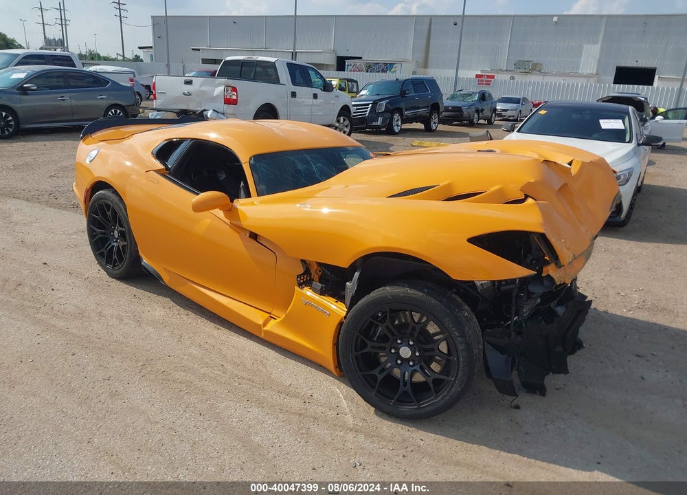 2015 DODGE VIPER SRT- VIN: 1C3ADEAZ1FV510344