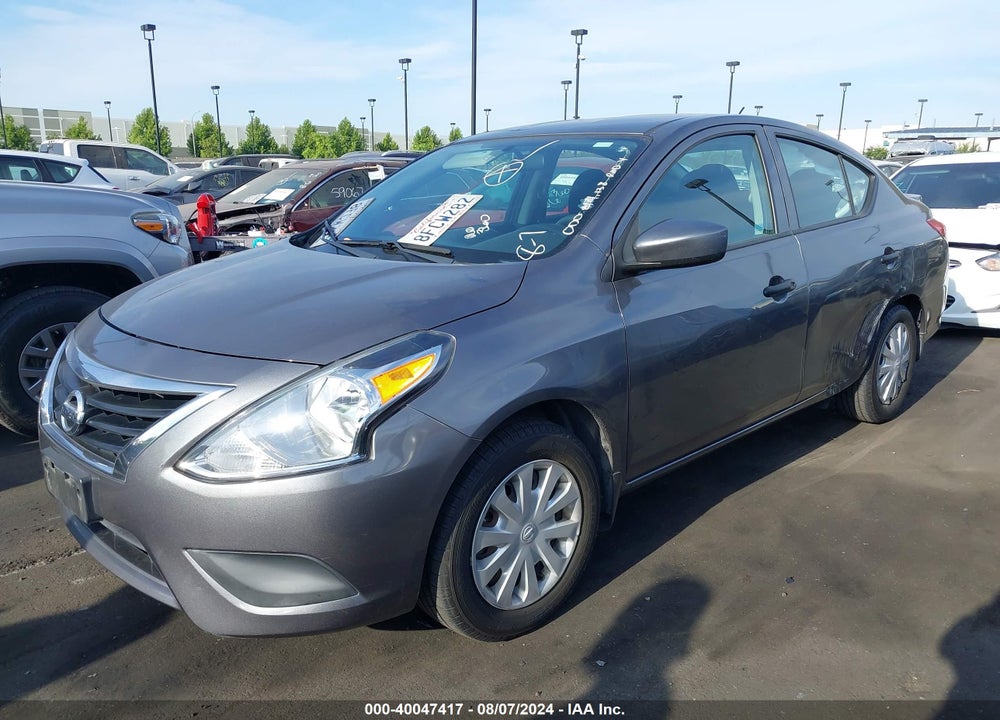 2018 NISSAN VERSA 1.6 S+ VIN: 3N1CN7AP2JL887501