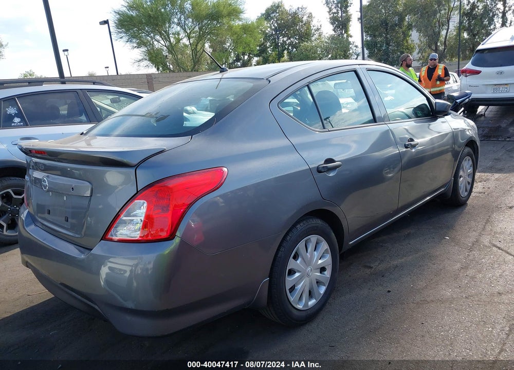 2018 NISSAN VERSA 1.6 S+ VIN: 3N1CN7AP2JL887501