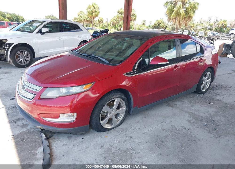 2011 CHEVROLET VOLT VIN: 1G1RD6E4XBU101514