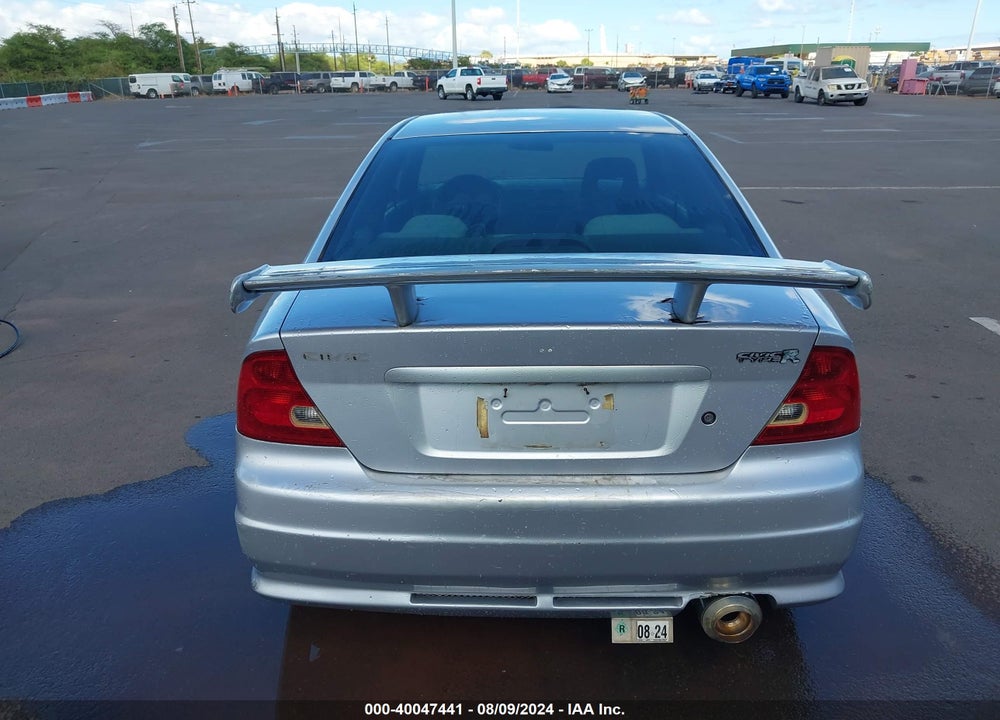 2001 HONDA CIVIC EX VIN: 1HGEM21981L008447