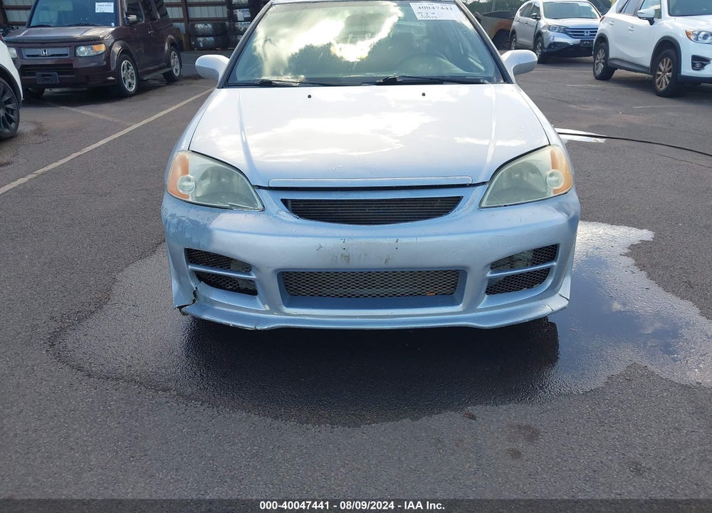 2001 HONDA CIVIC EX VIN: 1HGEM21981L008447