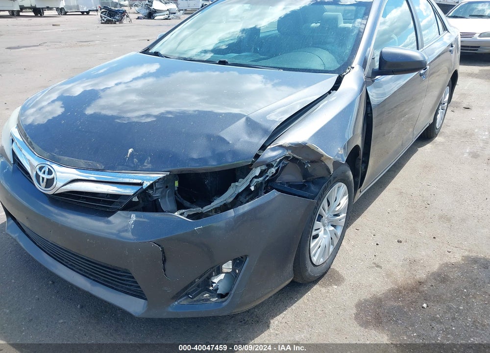 2012 TOYOTA CAMRY LE VIN: 4T4BF1FK3CR252104