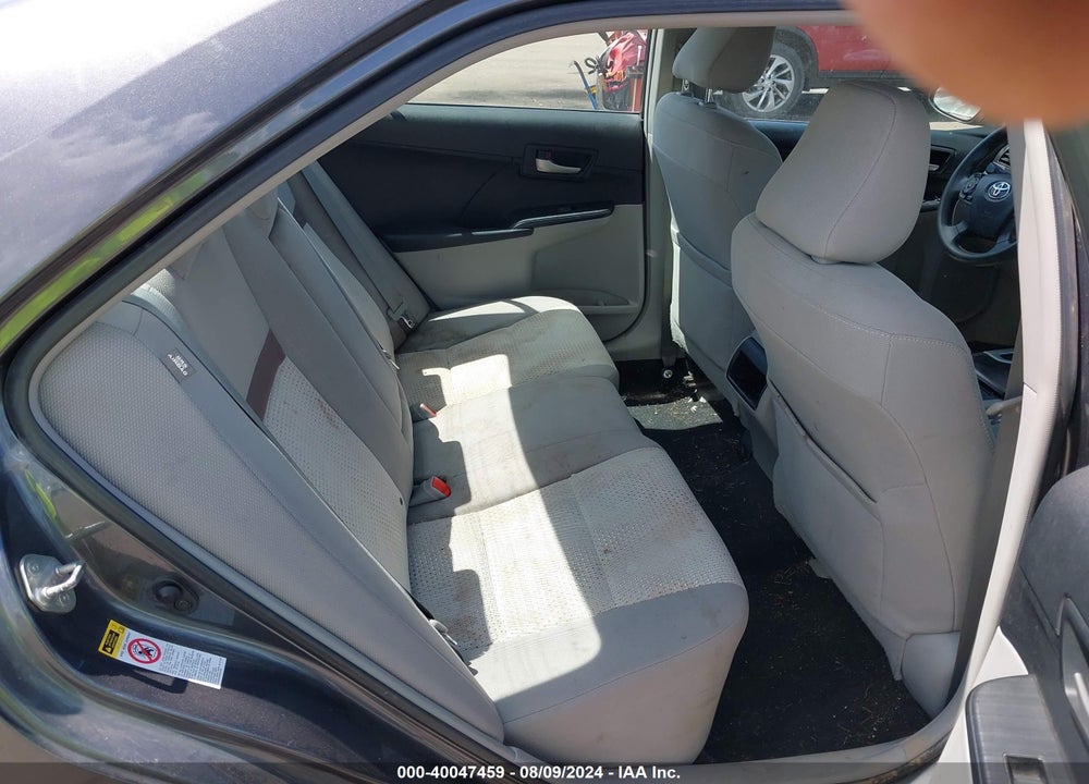 2012 TOYOTA CAMRY LE VIN: 4T4BF1FK3CR252104