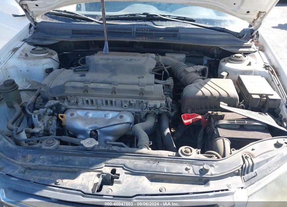 2009 KIA SPECTRA LX VIN: KNAFE221595623558