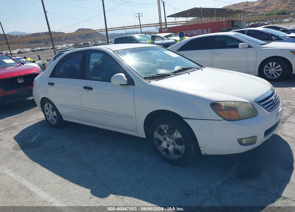 2009 KIA SPECTRA LX VIN: KNAFE221595623558