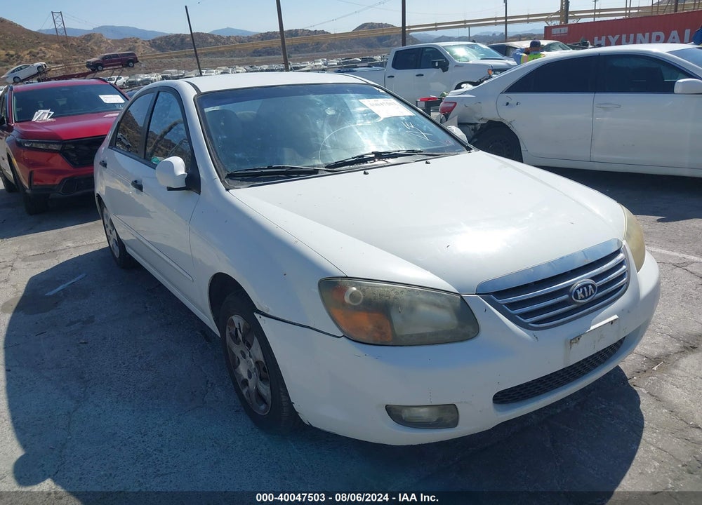 2009 KIA SPECTRA LX VIN: KNAFE221595623558