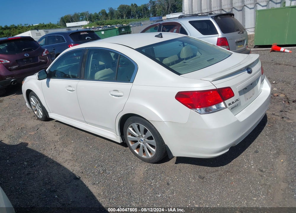 2011 SUBARU LEGACY 2.5I LIMITED VIN: 4S3BMBK60B3254402