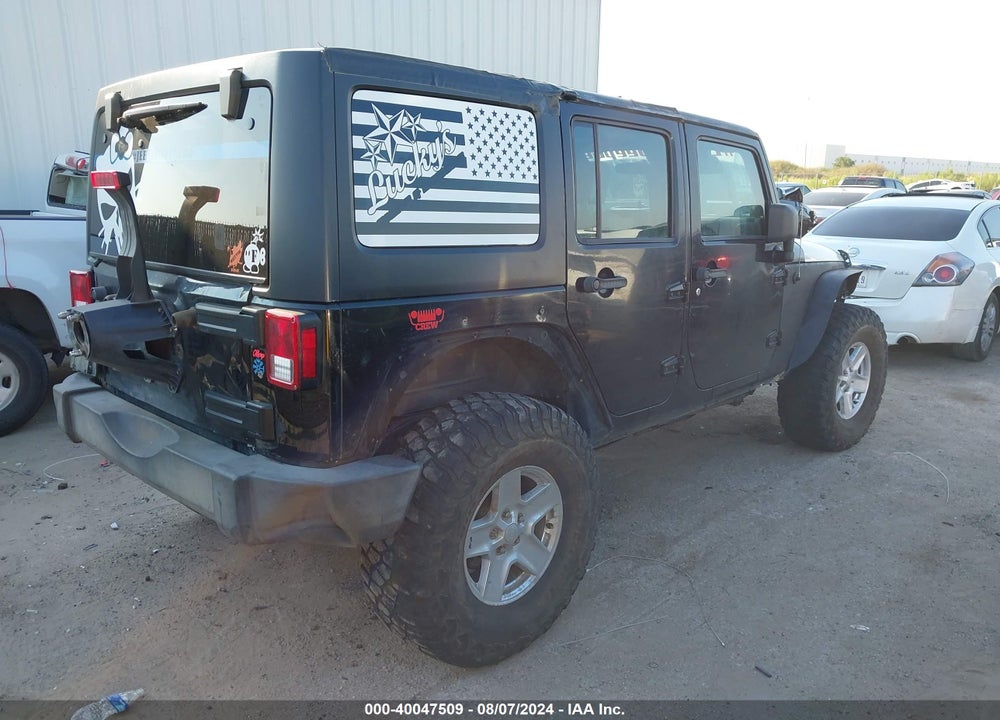 2010 JEEP WRANGLER UNLIMITED SPORT VIN: 1J4BA3H13AL226287