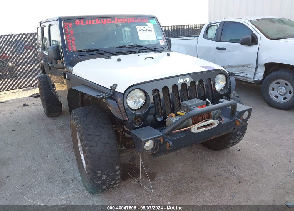 2010 JEEP WRANGLER UNLIMITED SPORT VIN: 1J4BA3H13AL226287