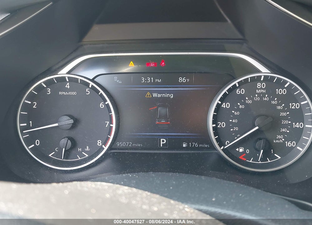 2019 NISSAN MURANO SV VIN: 5N1AZ2MJ2KN121462