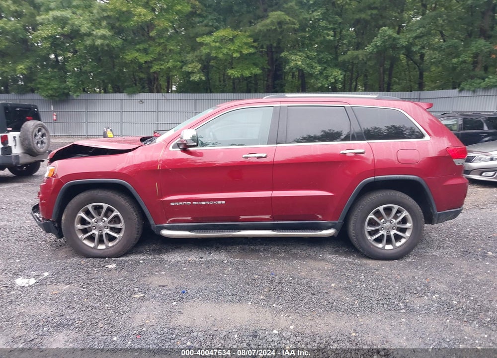 2015 JEEP GRAND CHEROKEE LIMITED VIN: 1C4RJFBG3FC661501
