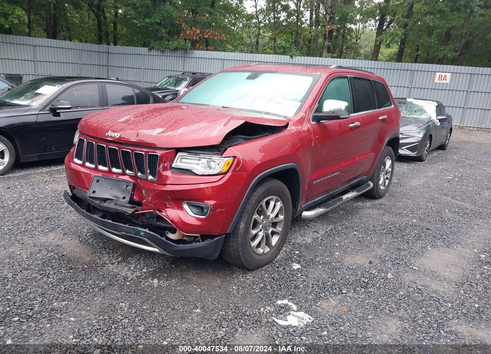 2015 JEEP GRAND CHEROKEE LIMITED VIN: 1C4RJFBG3FC661501