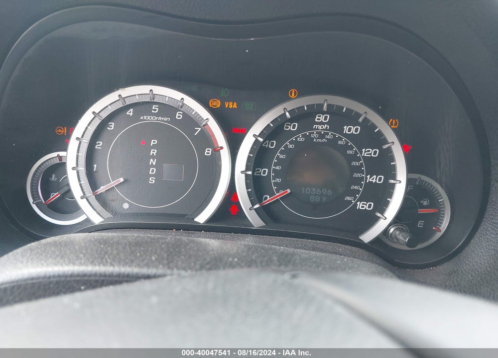 2010 ACURA TSX 2.4 VIN: JH4CU2F68AC018334