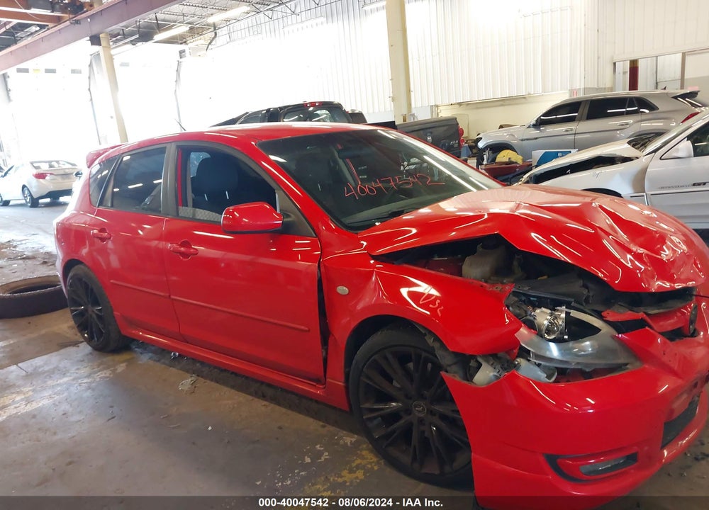 2008 MAZDA SPEED3 SPORT VIN: JM1BK34L881105187