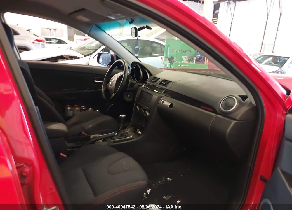2008 MAZDA SPEED3 SPORT VIN: JM1BK34L881105187