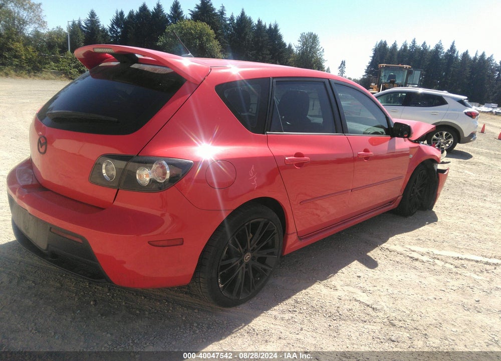 2008 MAZDA SPEED3 SPORT VIN: JM1BK34L881105187