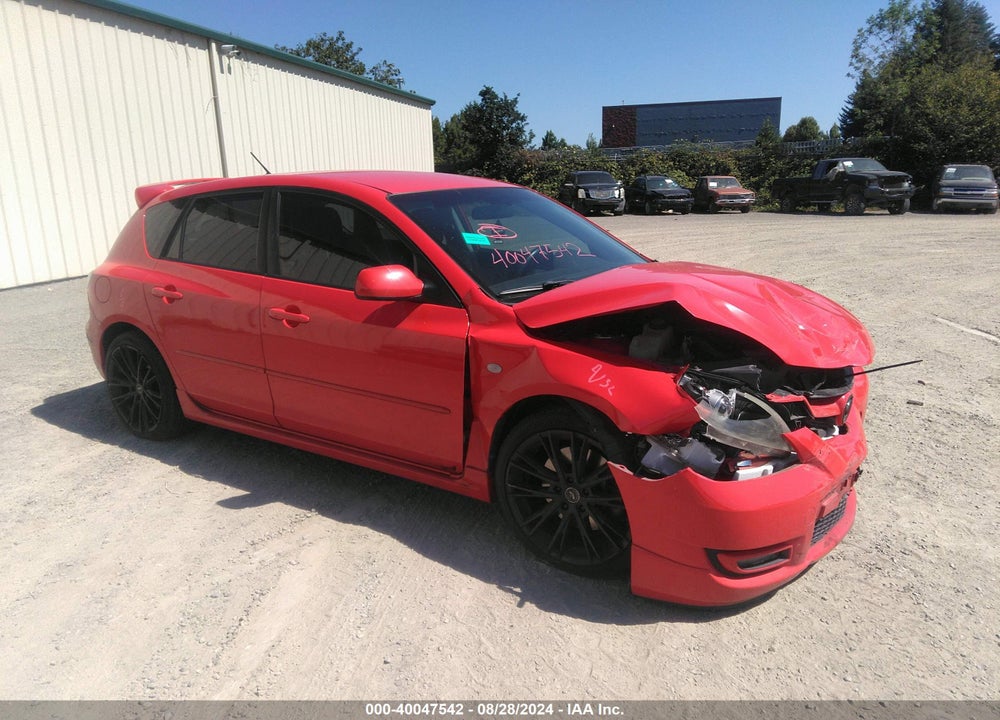 2008 MAZDA SPEED3 SPORT VIN: JM1BK34L881105187