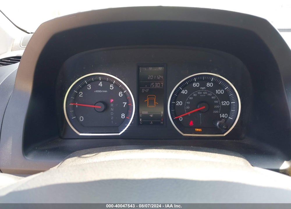 2007 HONDA CR-V EX-L VIN: JHLRE48787C086400