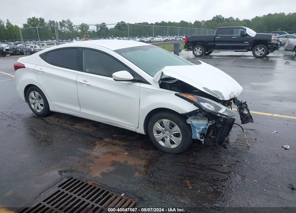 2016 HYUNDAI ELANTRA SE VIN: 5NPDH4AE3GH794355