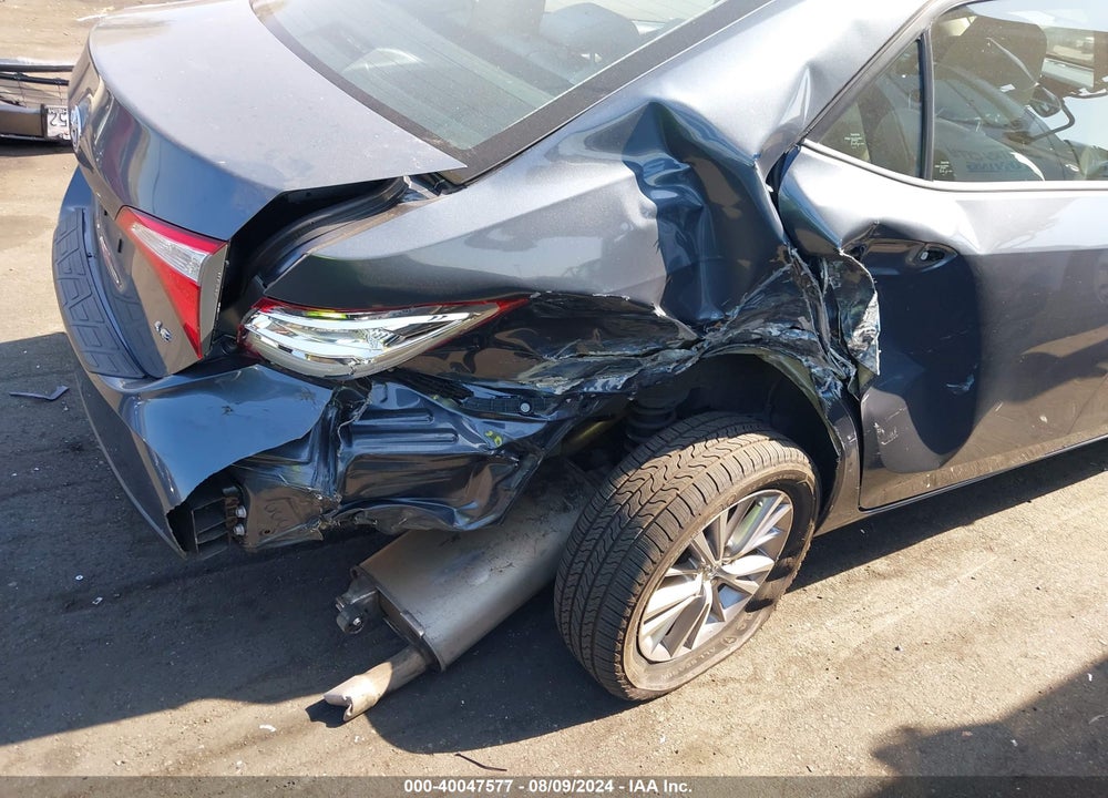 2015 TOYOTA COROLLA LE PLUS VIN: 5YFBURHE8FP205873