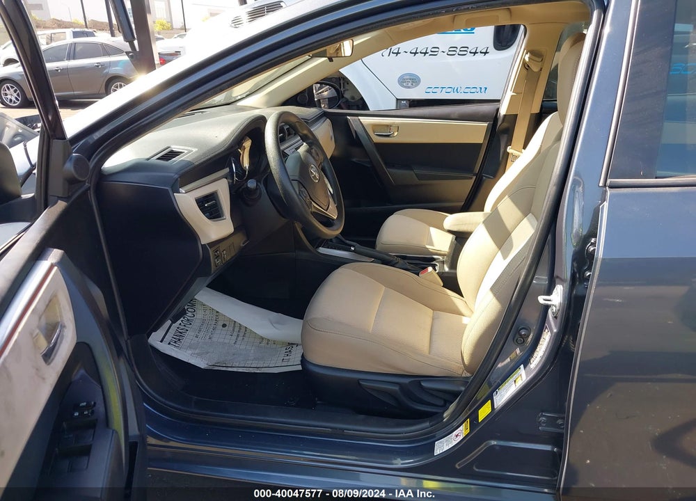 2015 TOYOTA COROLLA LE PLUS VIN: 5YFBURHE8FP205873