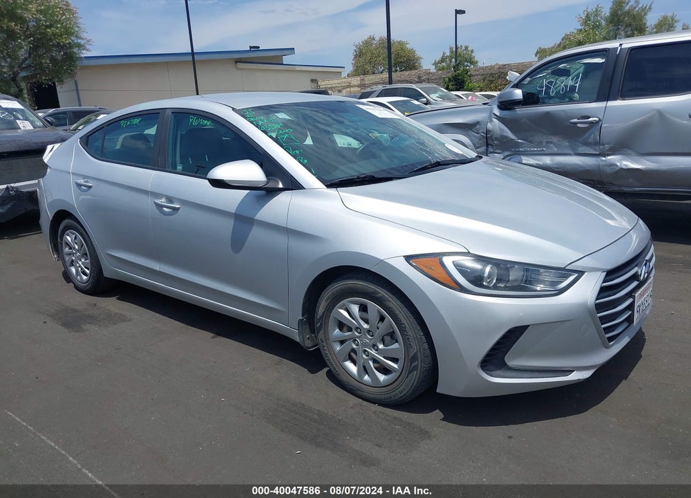2018 HYUNDAI ELANTRA SE VIN: KMHD74LFXJU646110
