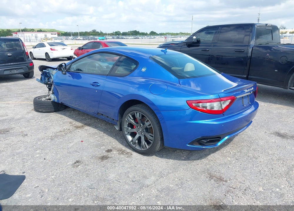 2017 MASERATI GRANTURISMO MC/MC CENTENNIAL/SPORT VIN: ZAM45VLA2H0186538