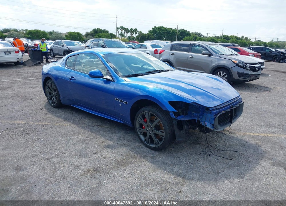 2017 MASERATI GRANTURISMO MC/MC CENTENNIAL/SPORT VIN: ZAM45VLA2H0186538