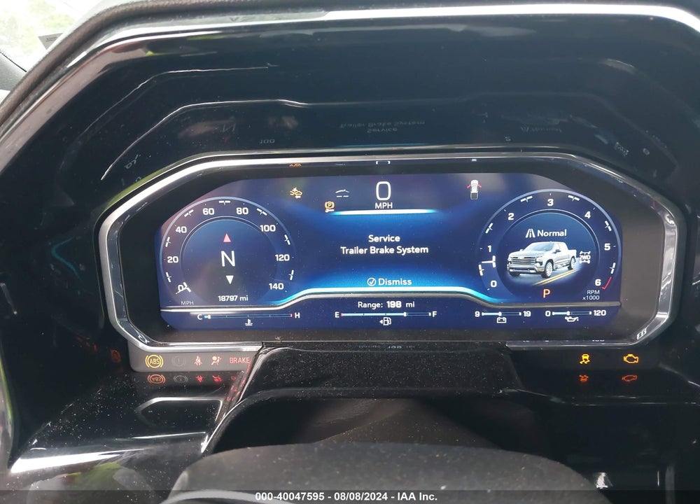 2023 CHEVROLET SILVERADO VIN: 1GCUDJEL8PZ243348