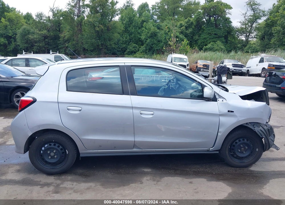 2021 MITSUBISHI MIRAGE CARBONITE EDITION/ES/LE VIN: ML32AUHJ0MH011780