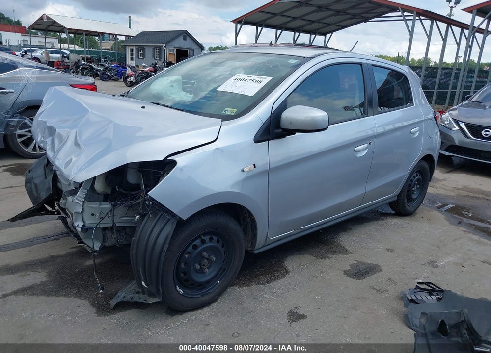 2021 MITSUBISHI MIRAGE CARBONITE EDITION/ES/LE VIN: ML32AUHJ0MH011780