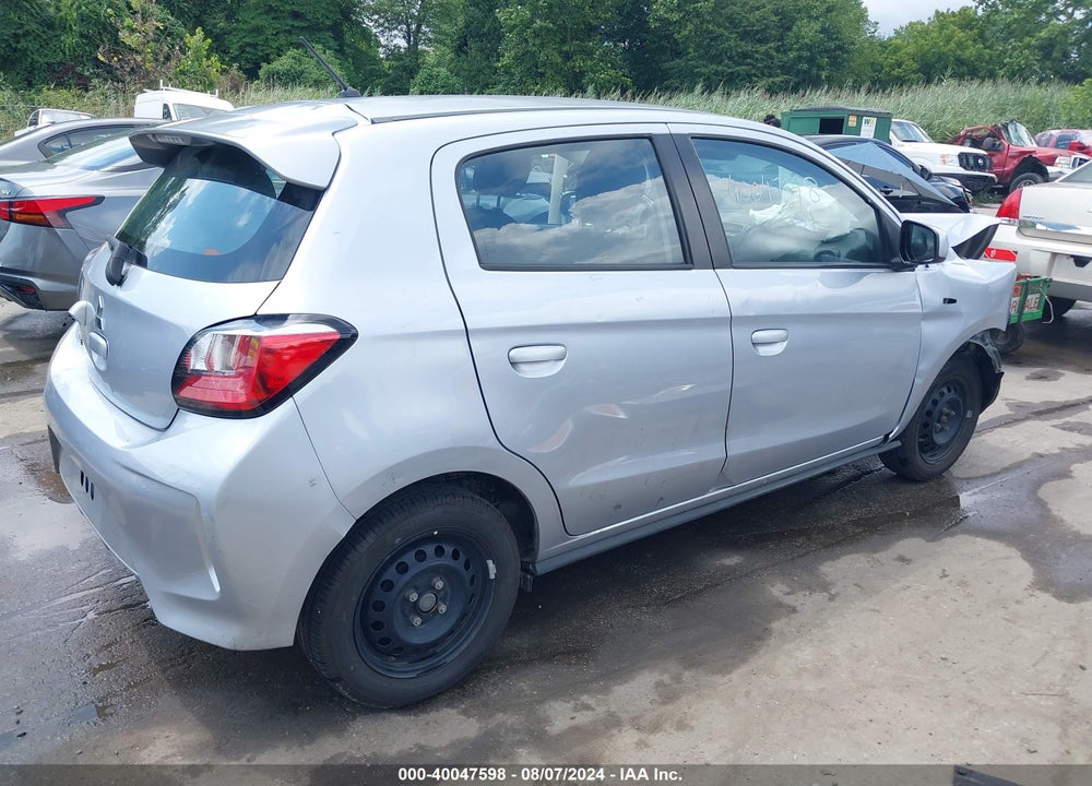 2021 MITSUBISHI MIRAGE CARBONITE EDITION/ES/LE VIN: ML32AUHJ0MH011780