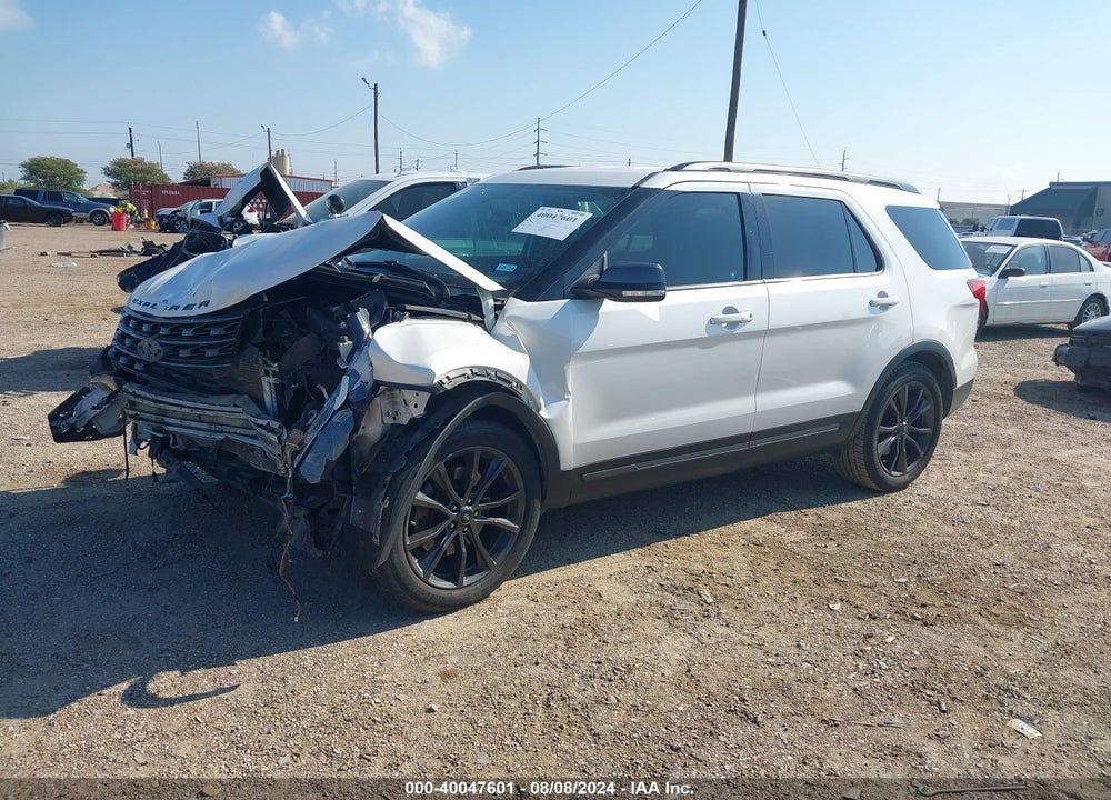 2017 FORD EXPLORER XLT VIN: 1FM5K7D89HGE22453