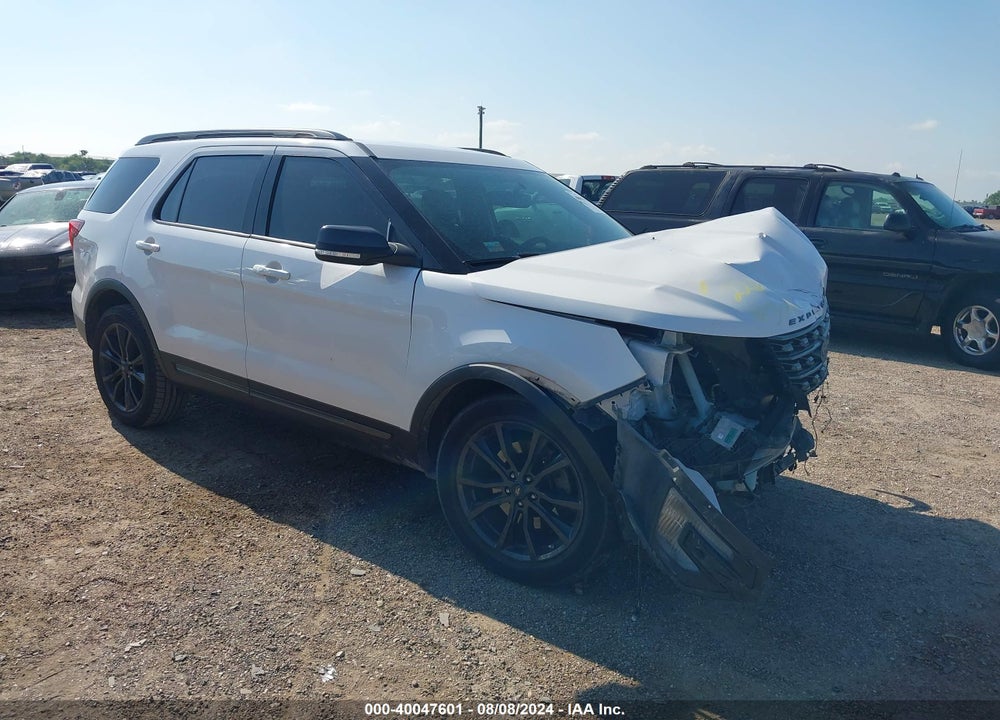 2017 FORD EXPLORER XLT VIN: 1FM5K7D89HGE22453