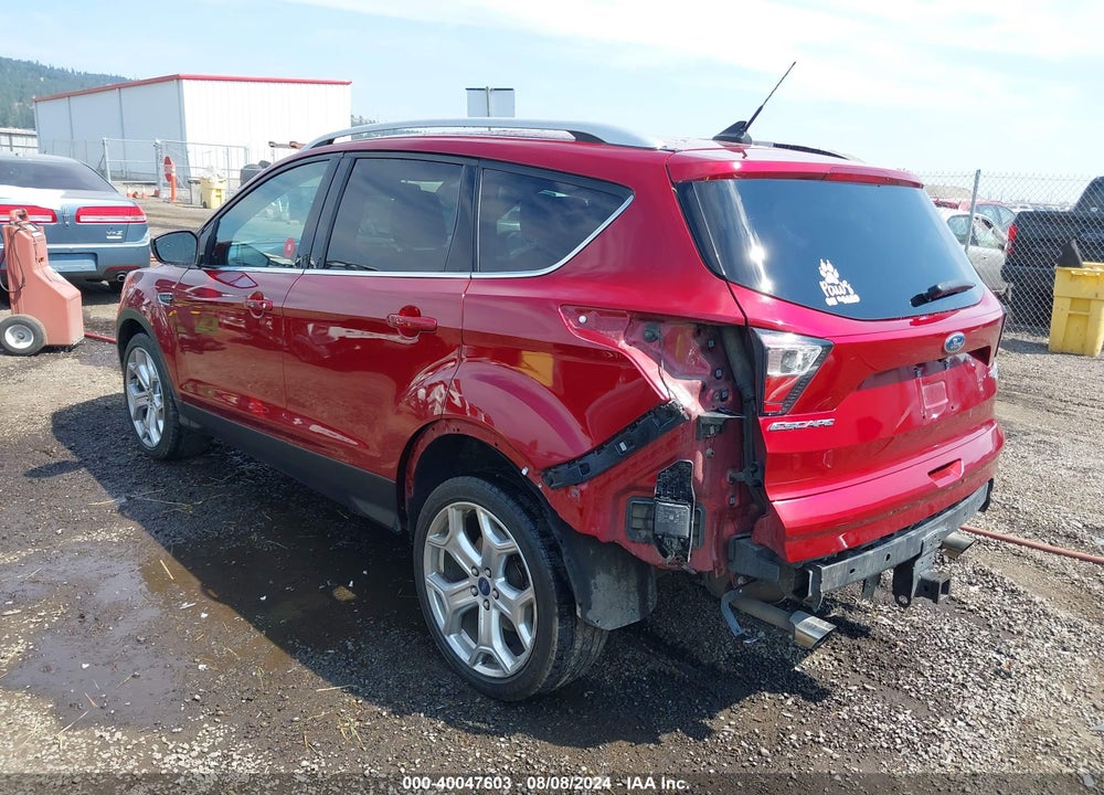 2018 FORD ESCAPE TITANIUM VIN: 1FMCU9J91JUD60435