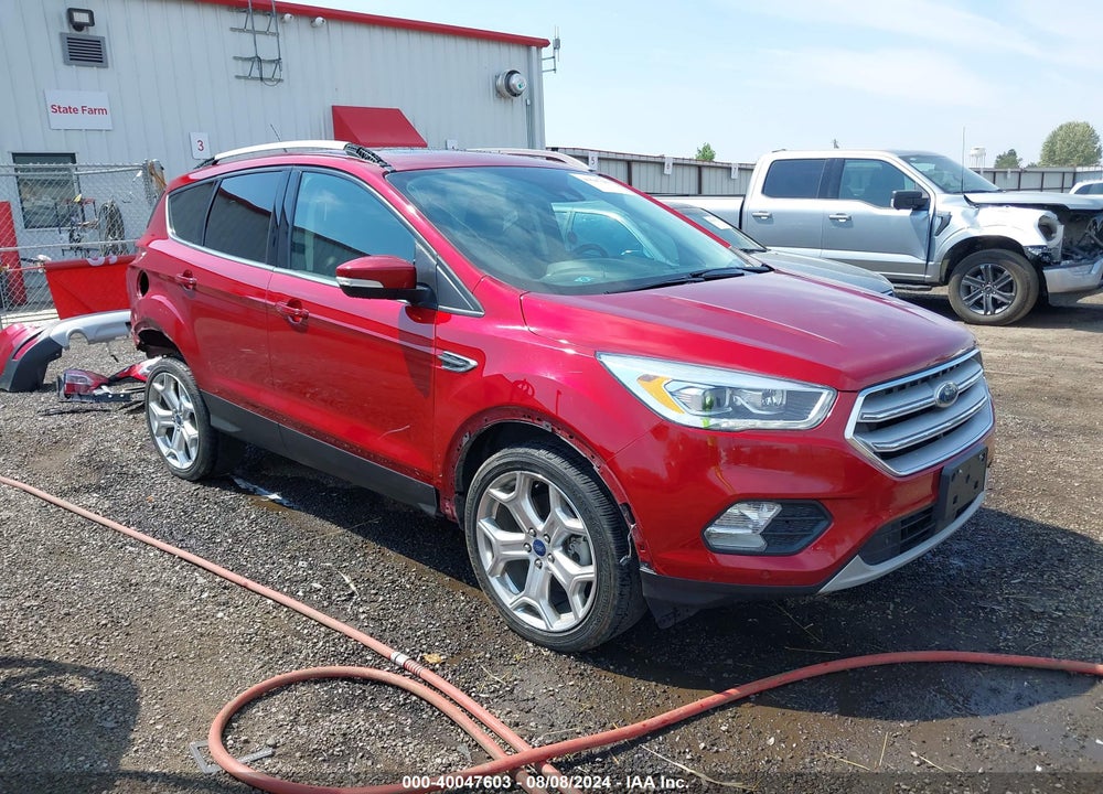 2018 FORD ESCAPE TITANIUM VIN: 1FMCU9J91JUD60435