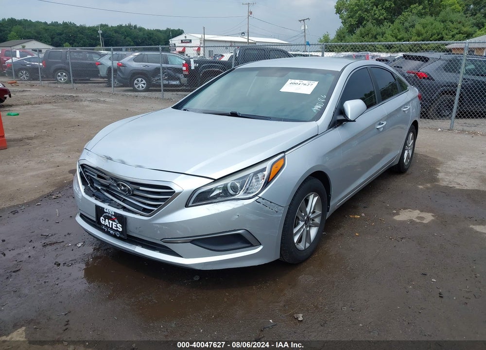 2016 HYUNDAI SONATA SE VIN: 5NPE24AFXGH386353